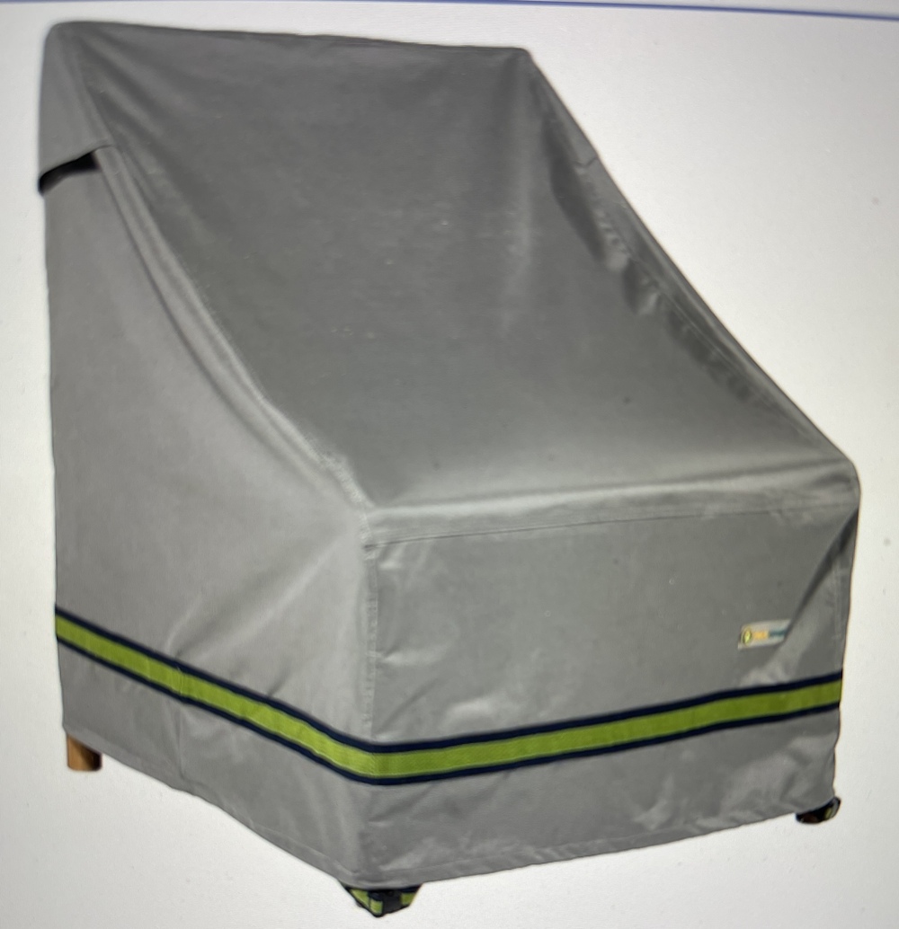 DUCKCOVERS Soteria Water-Proof 40 Inch Patio Chair Cover, Outdoor Chair Covers
